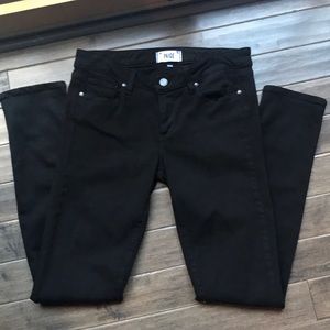 Paige Skyline Skinny Black Denim